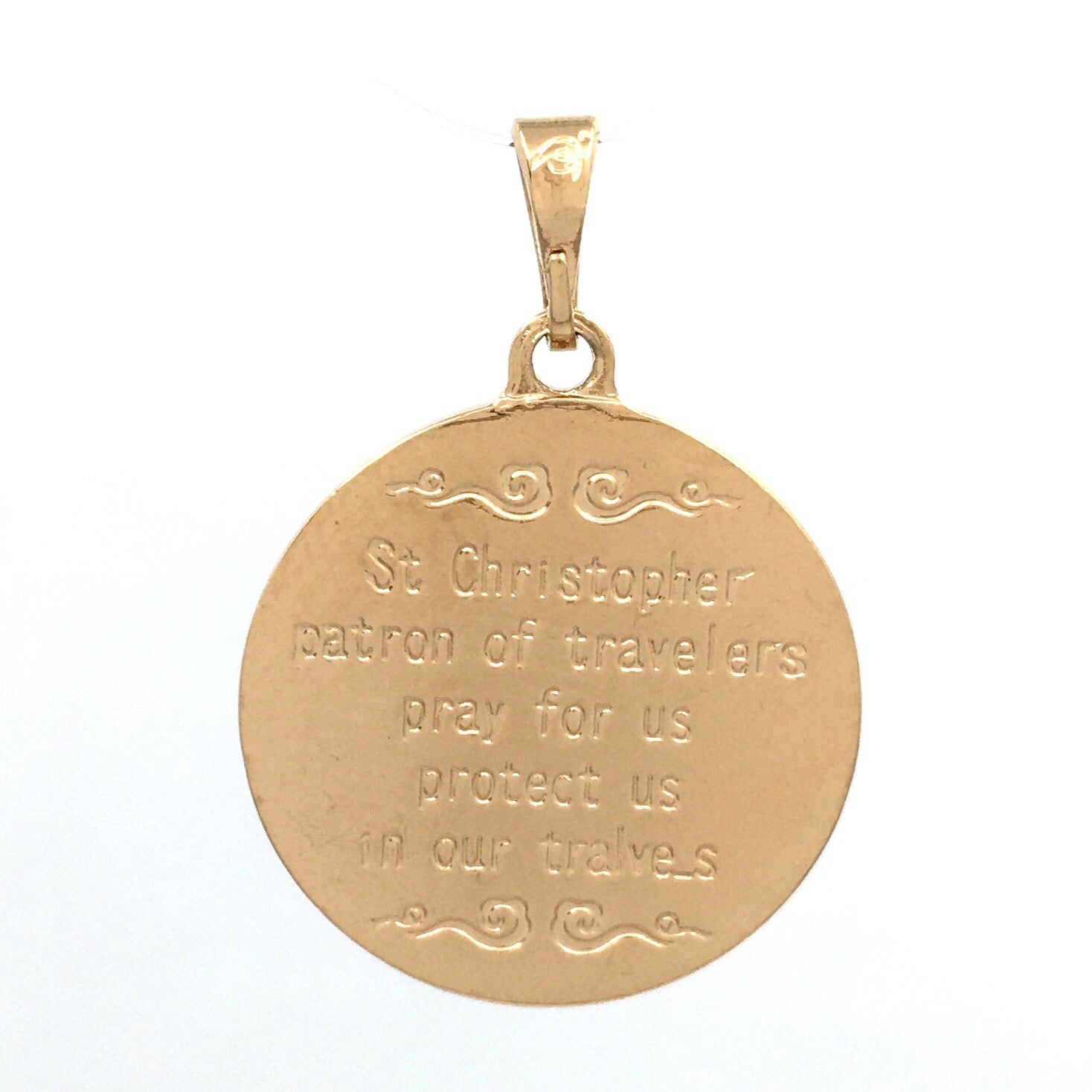 Saint Christopher Charm | Bellaire Wholesale