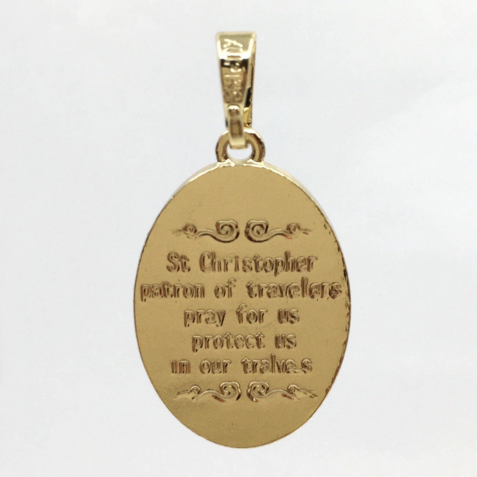 Saint Christopher Charm | Bellaire Wholesale