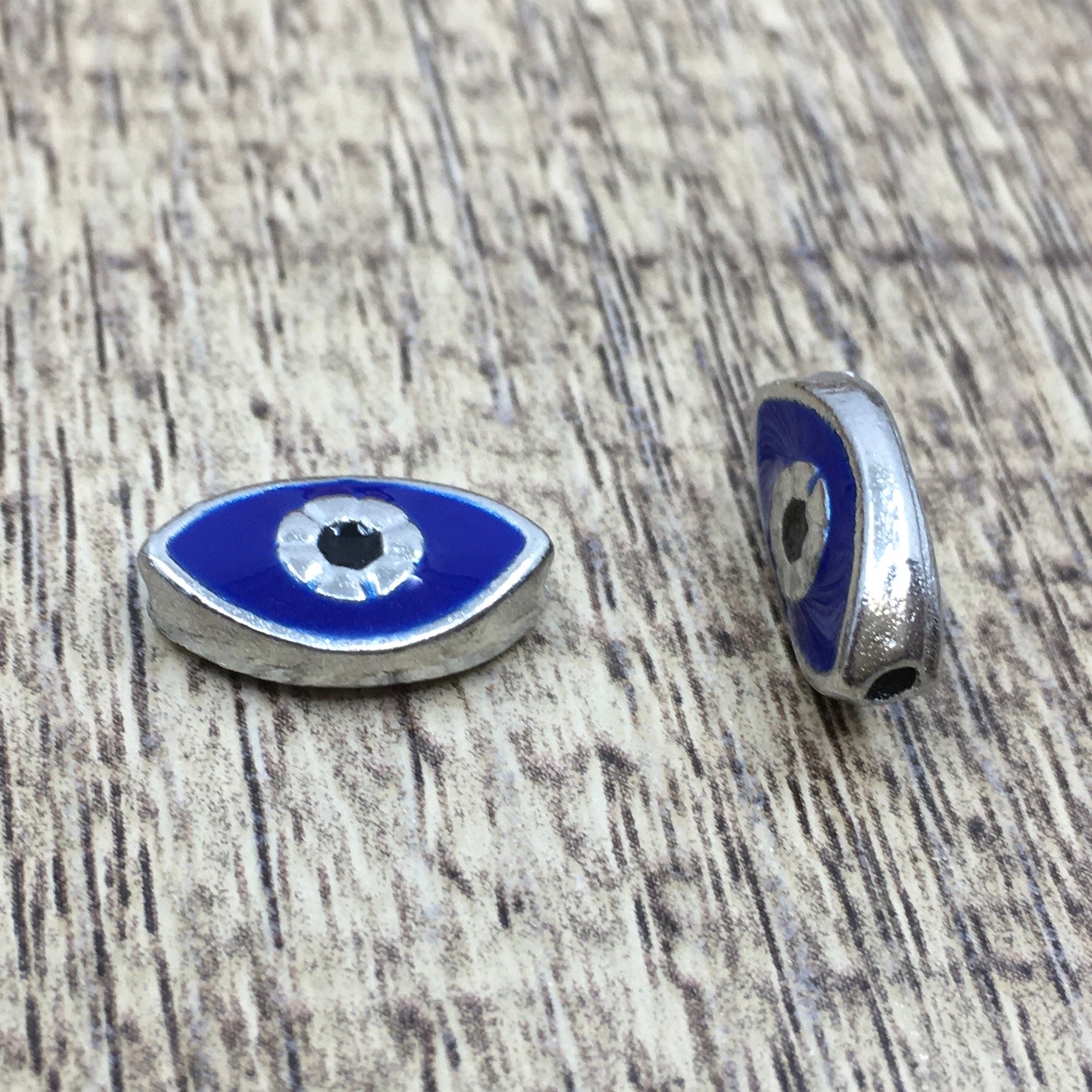 Navy / Turquoise Blue Evil Eye Bead | Bellaire Wholesale
