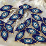 Navy Blue and Turquoise Evil Eye Charm | Bellaire Wholesale