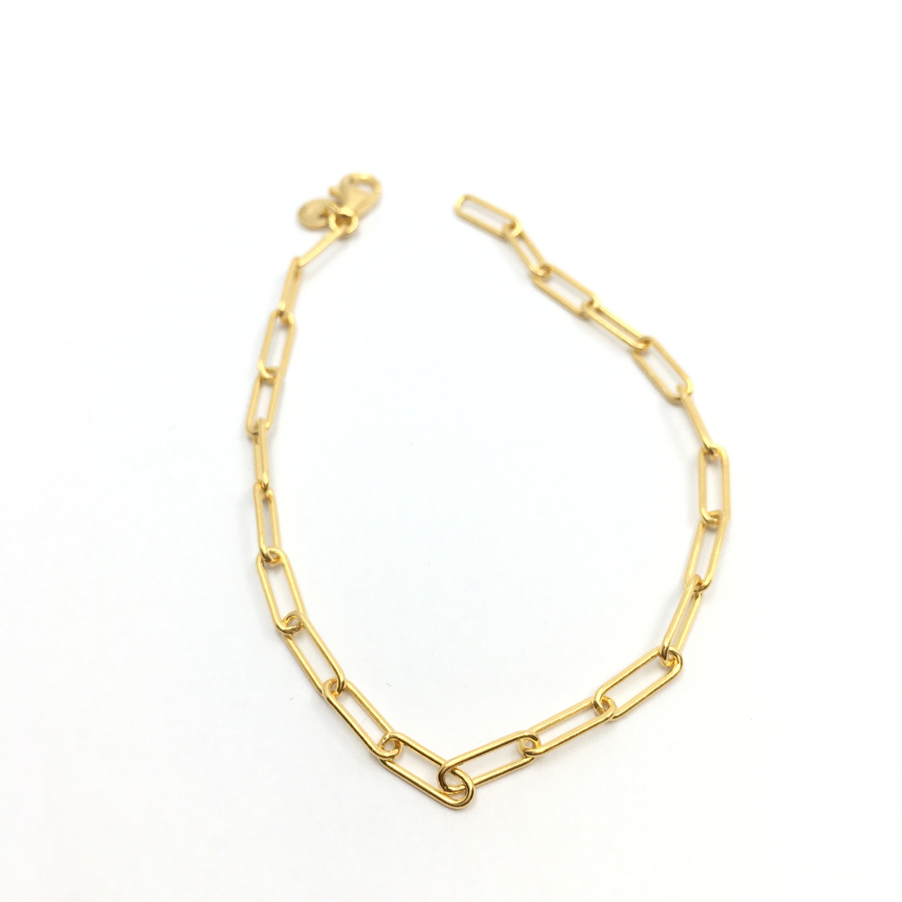 Sterling Silver Rosary Bracelet, Gold, Silver | Bellaire Wholesale