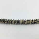 6mm Dalmatian Disc Beads Dalmatian Jasper Beads | Bellaire Wholesale