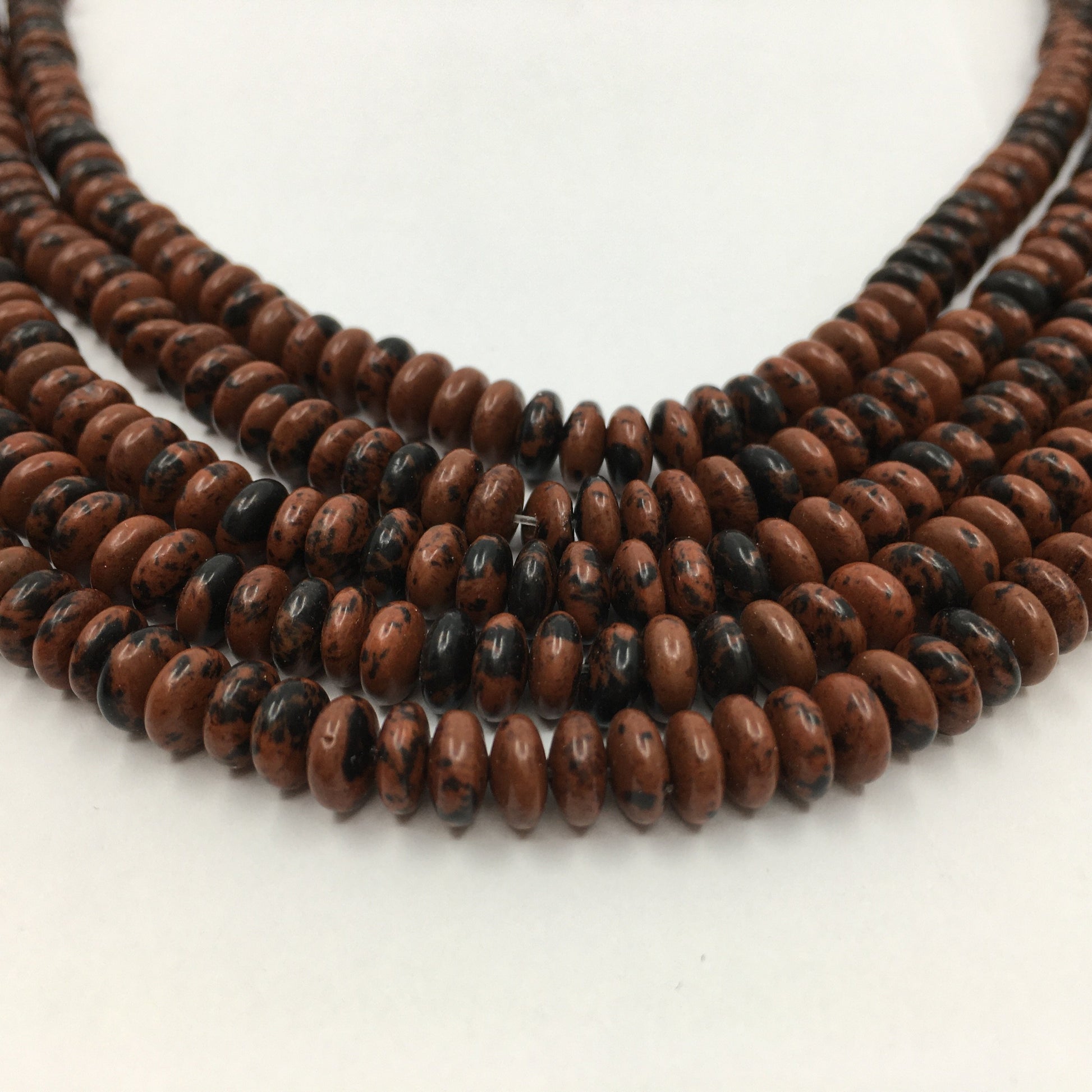 6mm Gold Sand Stone Disc Bead | Bellaire Wholesale
