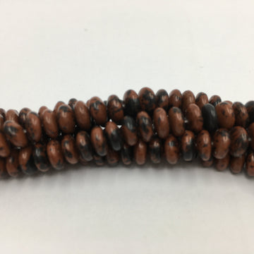 6mm Gold Sand Stone Disc Bead | Bellaire Wholesale