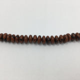 6mm Gold Sand Stone Disc Bead | Bellaire Wholesale