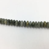6mm Moss Agate Disc Bead | Bellaire Wholesale