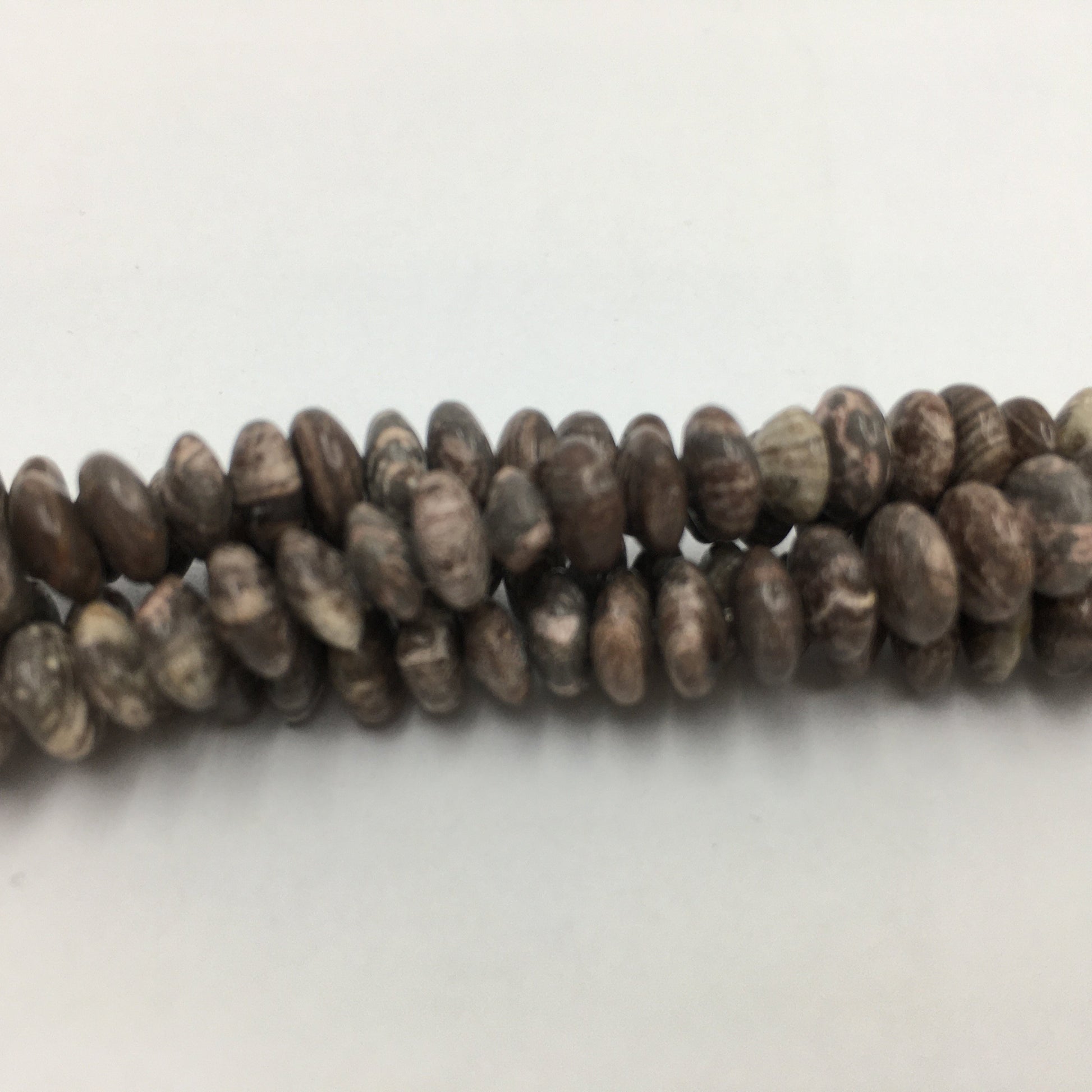 8mm Picture Jasper Disc Bead | Bellaire Wholesale