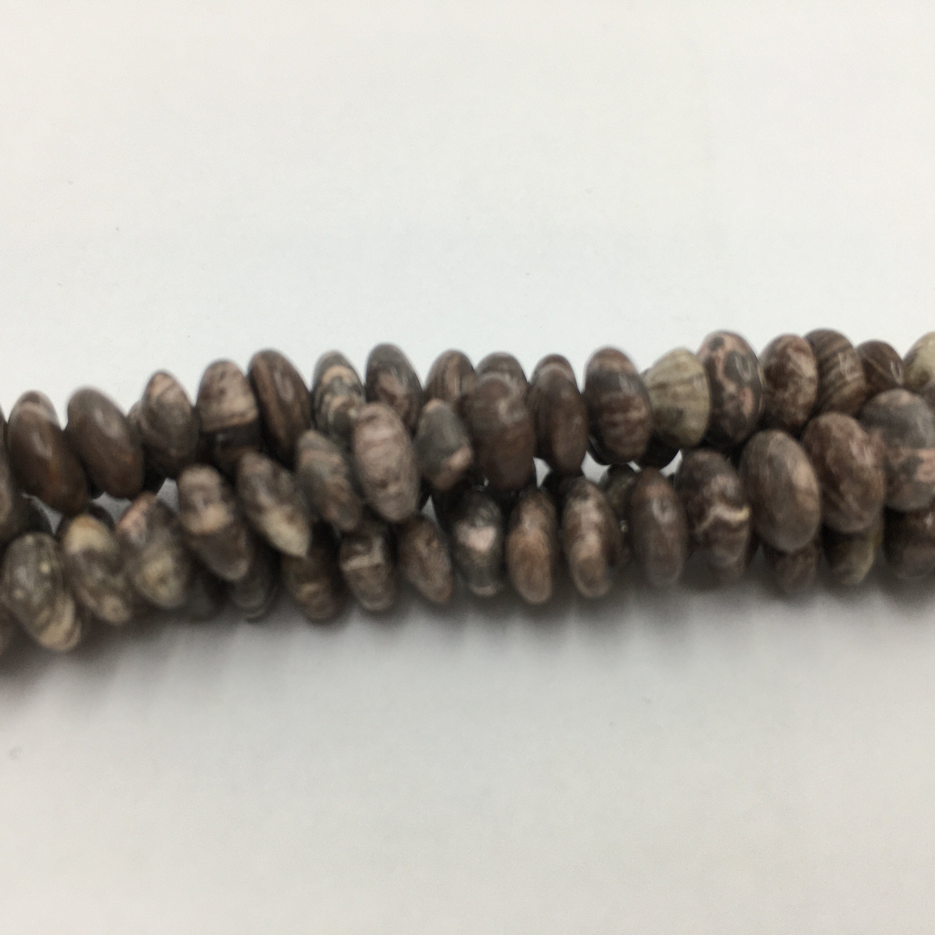 8mm Picture Jasper Disc Bead | Bellaire Wholesale