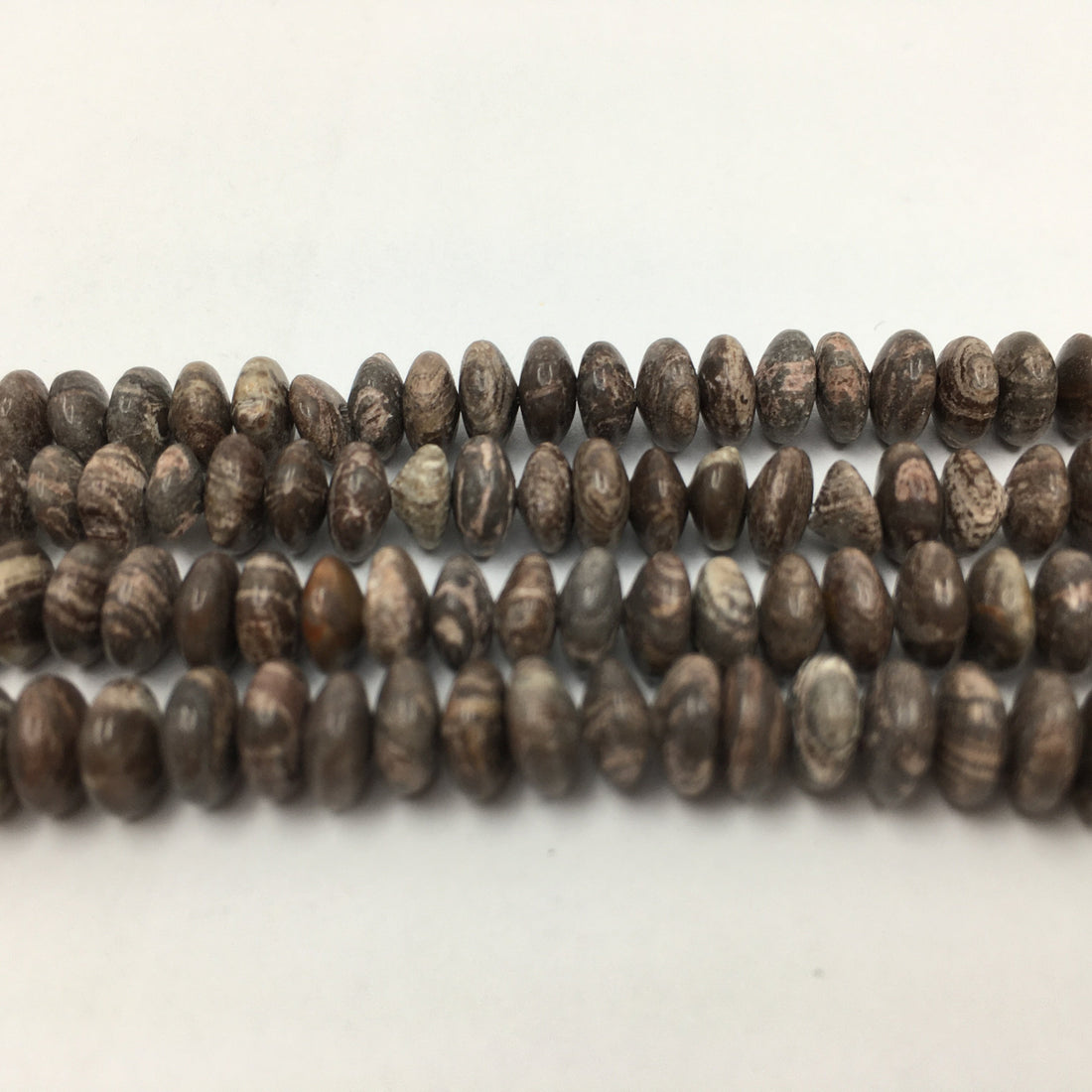 8mm Picture Jasper Disc Bead | Bellaire Wholesale
