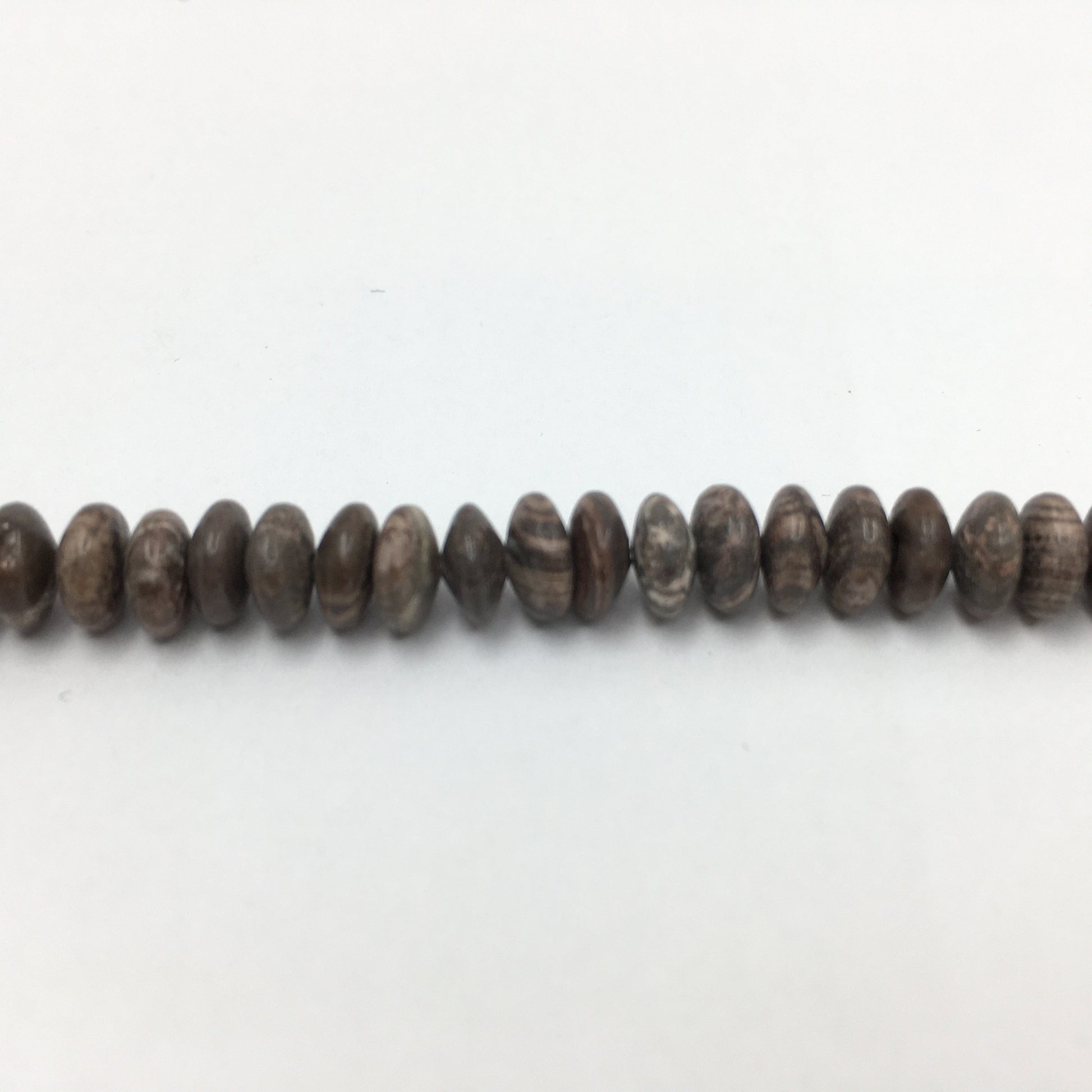 8mm Picture Jasper Disc Bead | Bellaire Wholesale