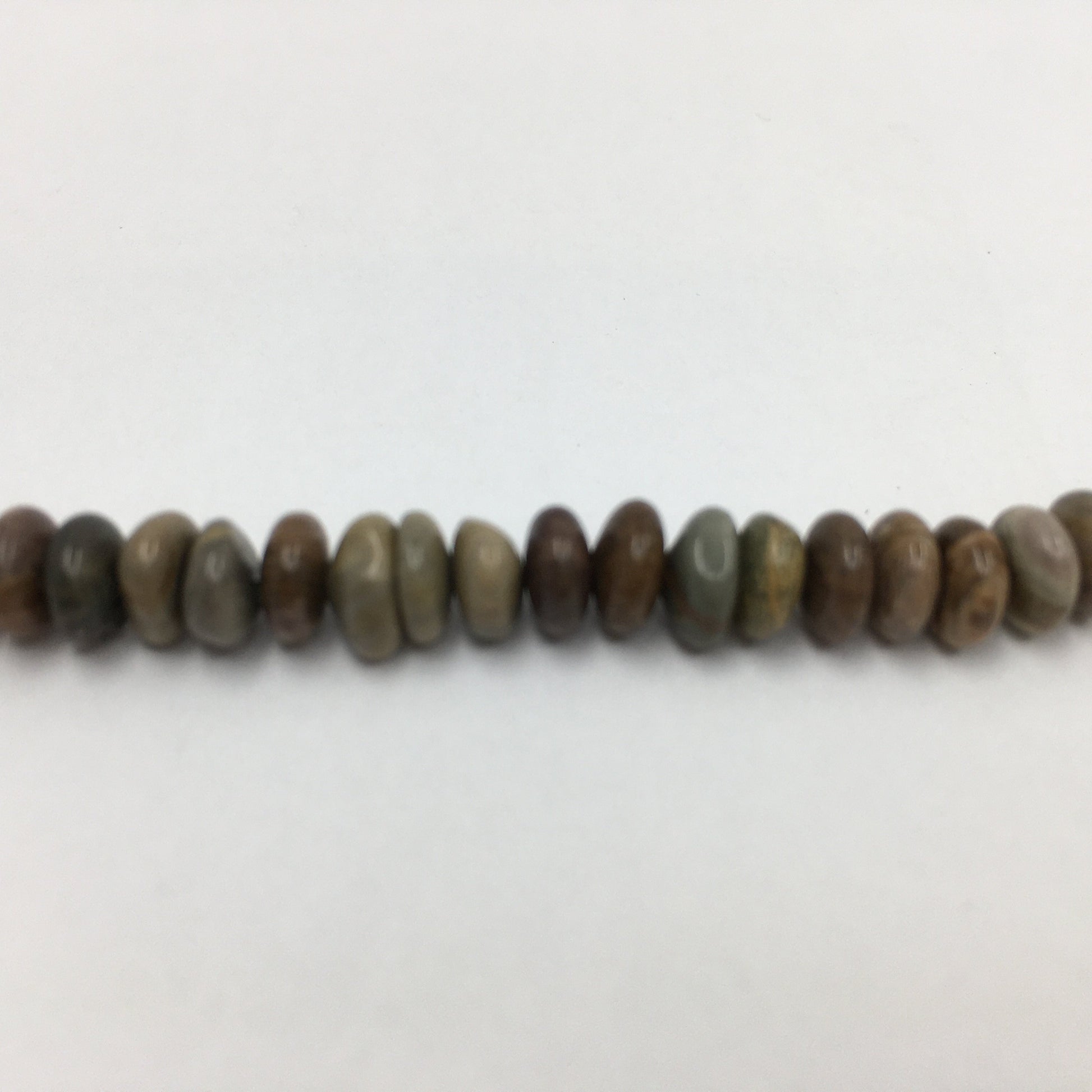 6mm Jasper Disc Bead | Bellaire Wholesale