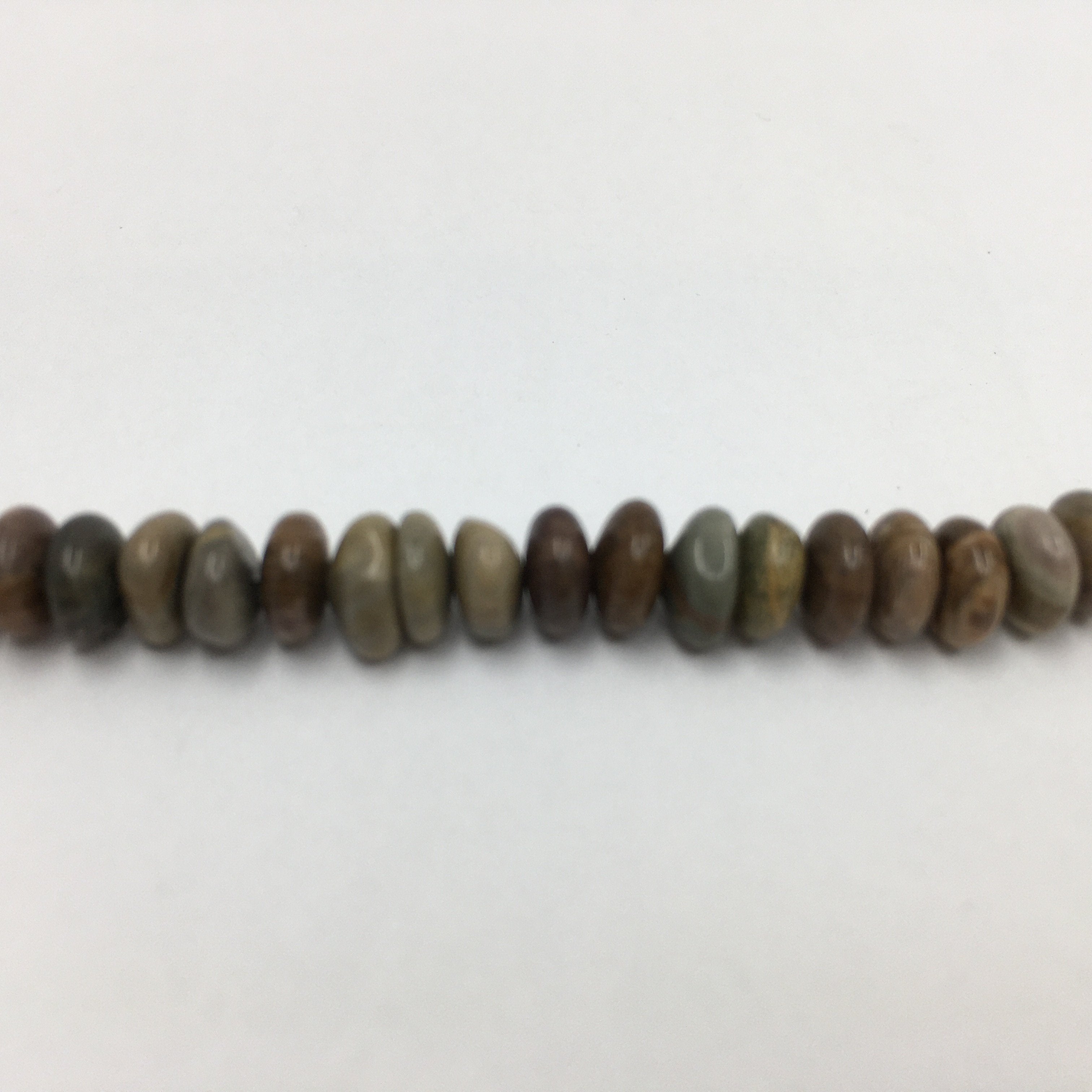 6mm Jasper Disc Bead | Bellaire Wholesale