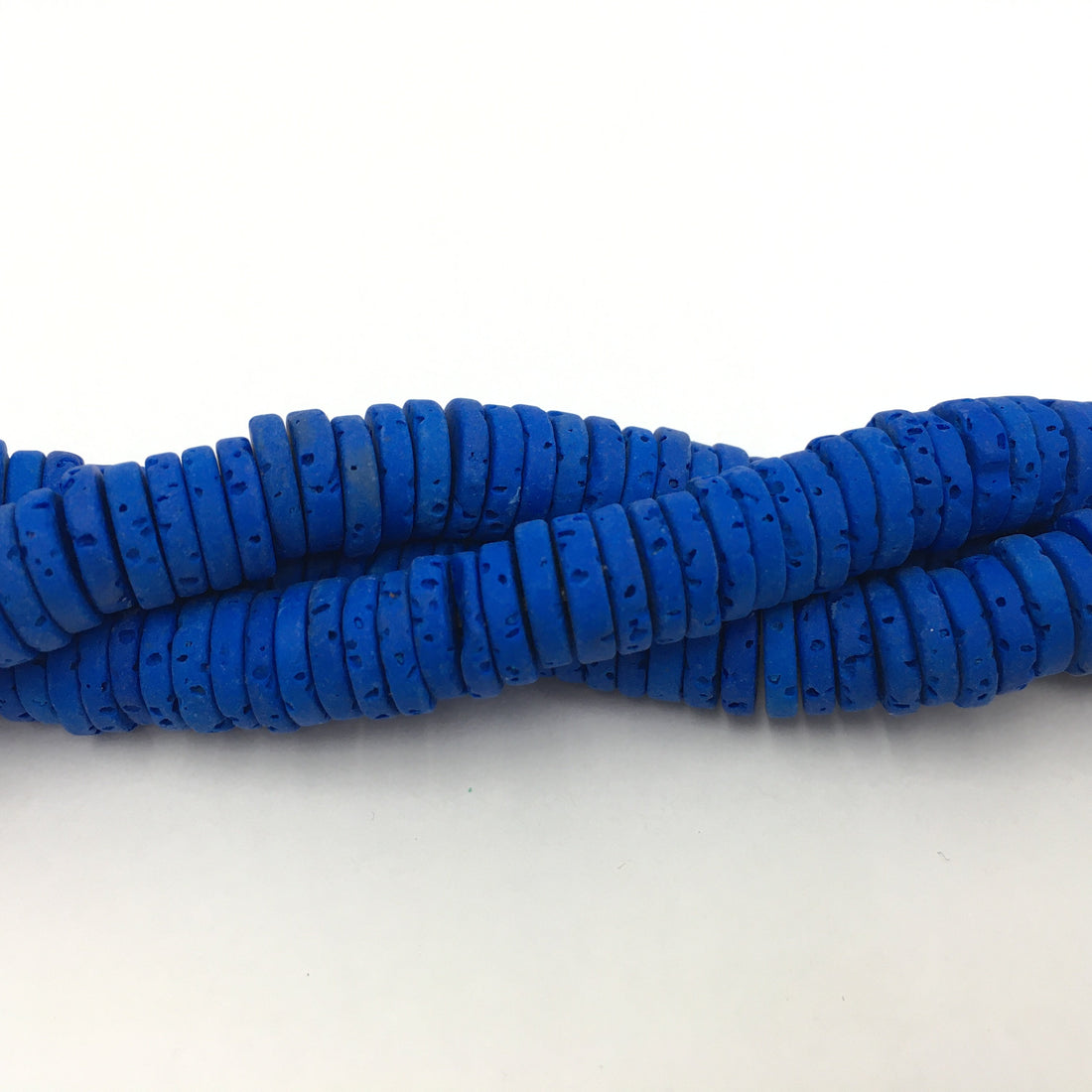8mm Teal Blue Lava Bead | Bellaire Wholesale