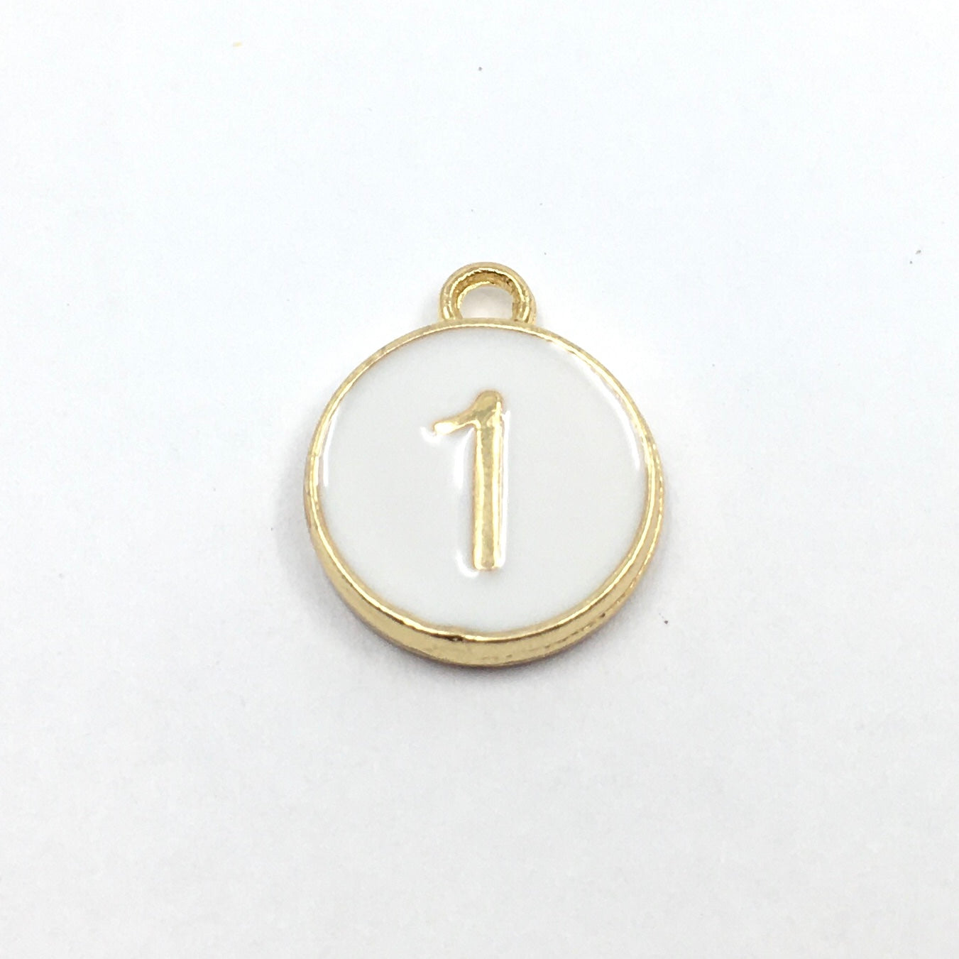 Alloy Number Charms, 0-9 Number double sided | Bellaire Wholesale