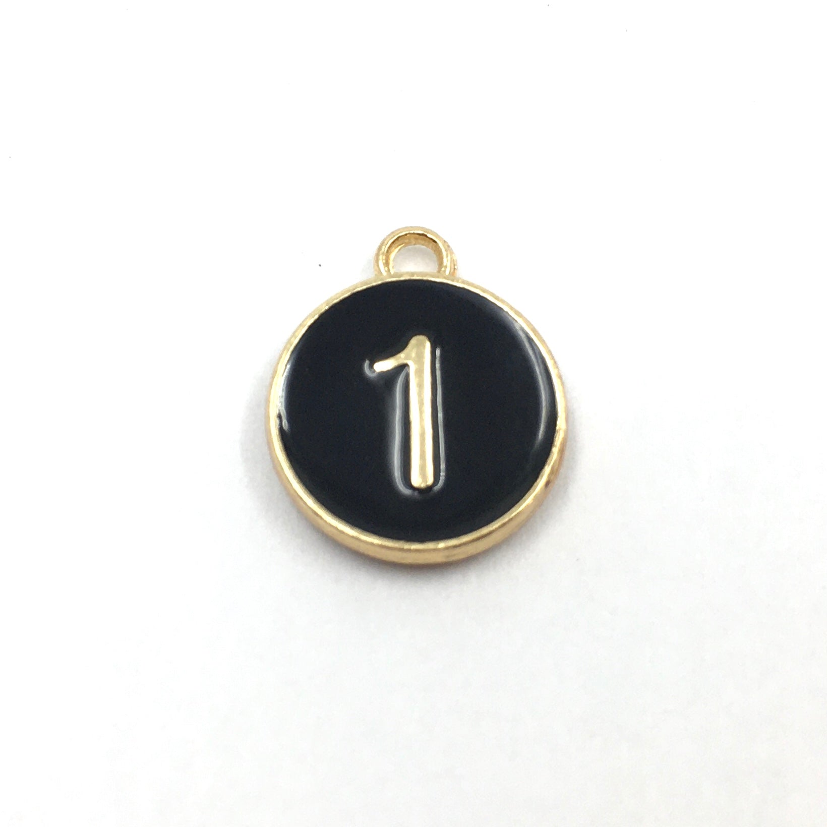 Alloy Number Charms, 0-9 Number double sided | Bellaire Wholesale