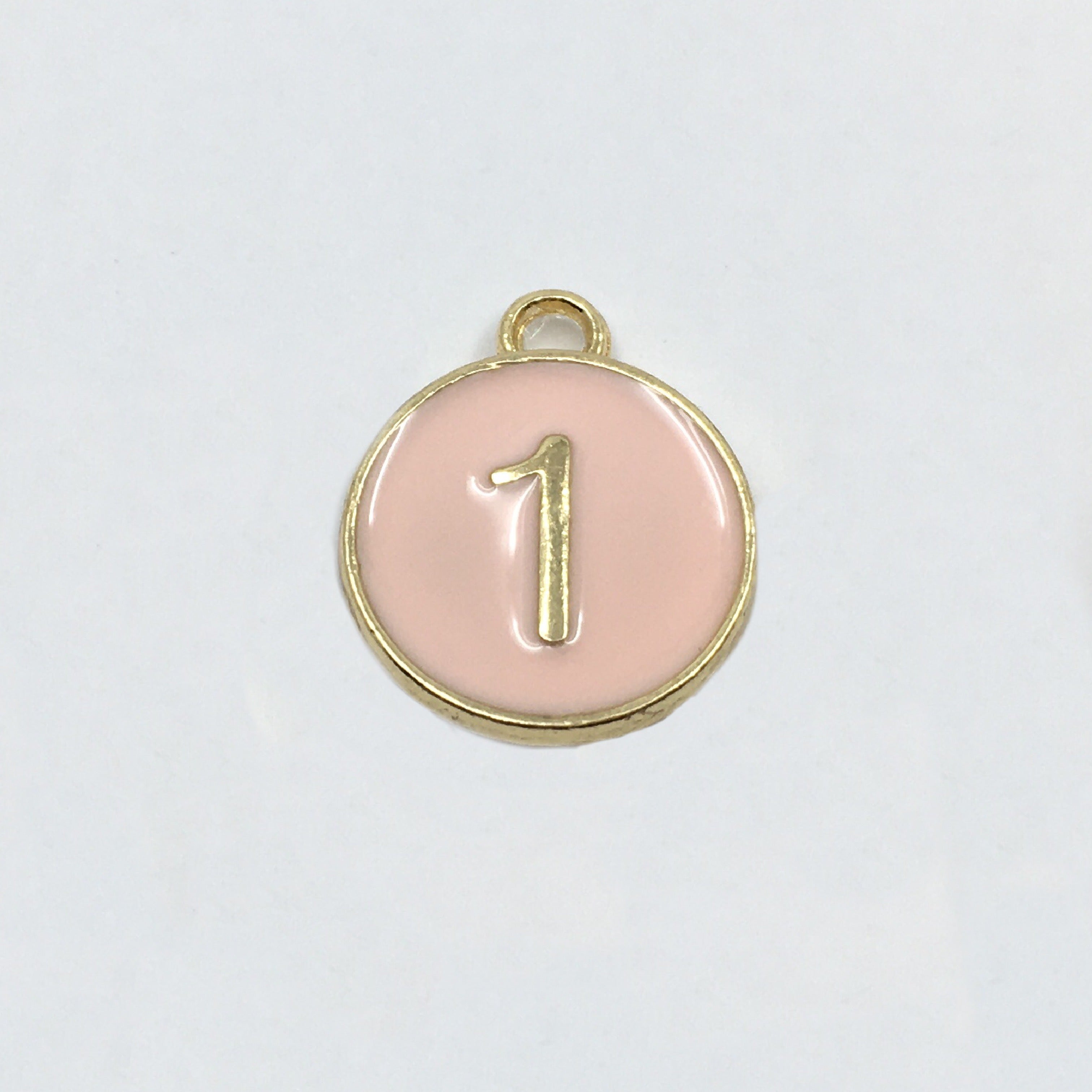 Alloy Number Charms, 0-9 Number double sided | Bellaire Wholesale