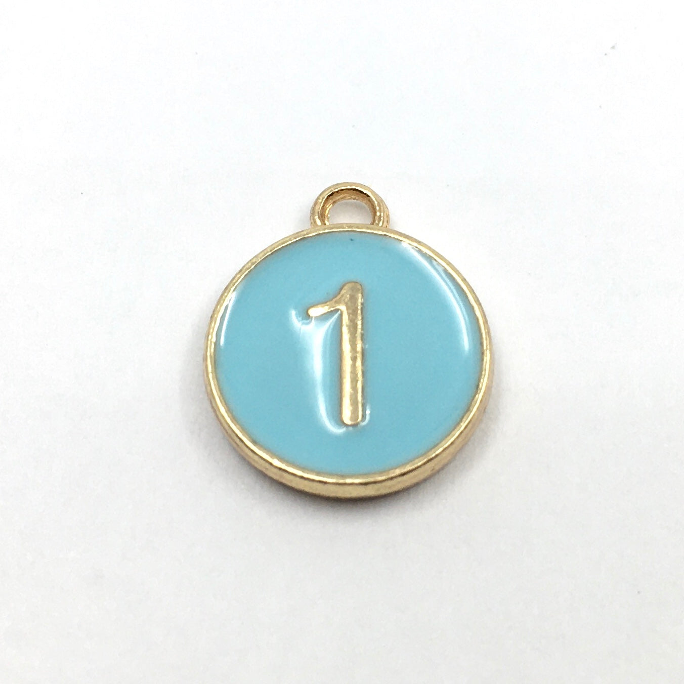 Alloy Number Charms, 0-9 Number double sided | Bellaire Wholesale