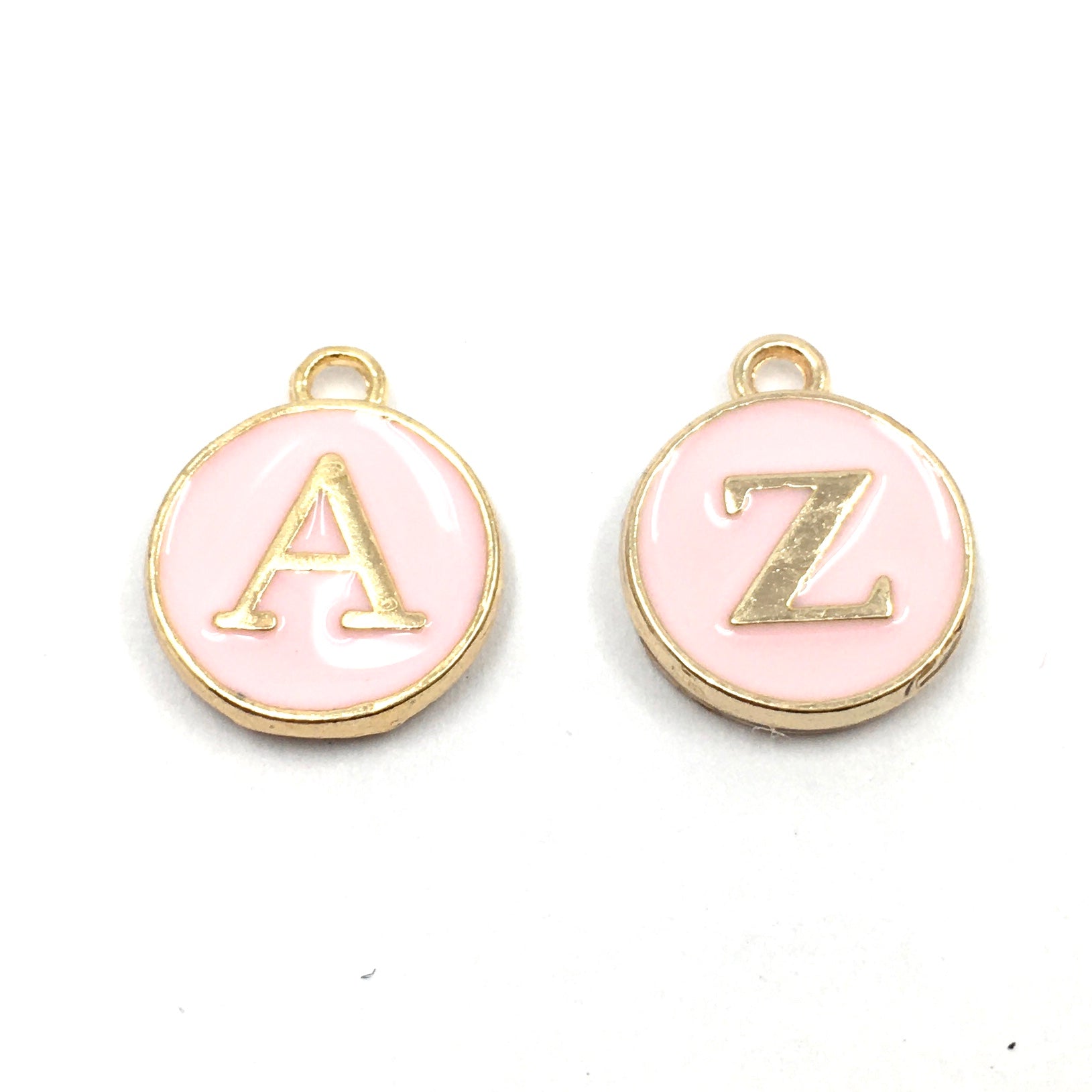 Alloy Letters Charms, A-Z Alphabet double sided | Bellaire Wholesale