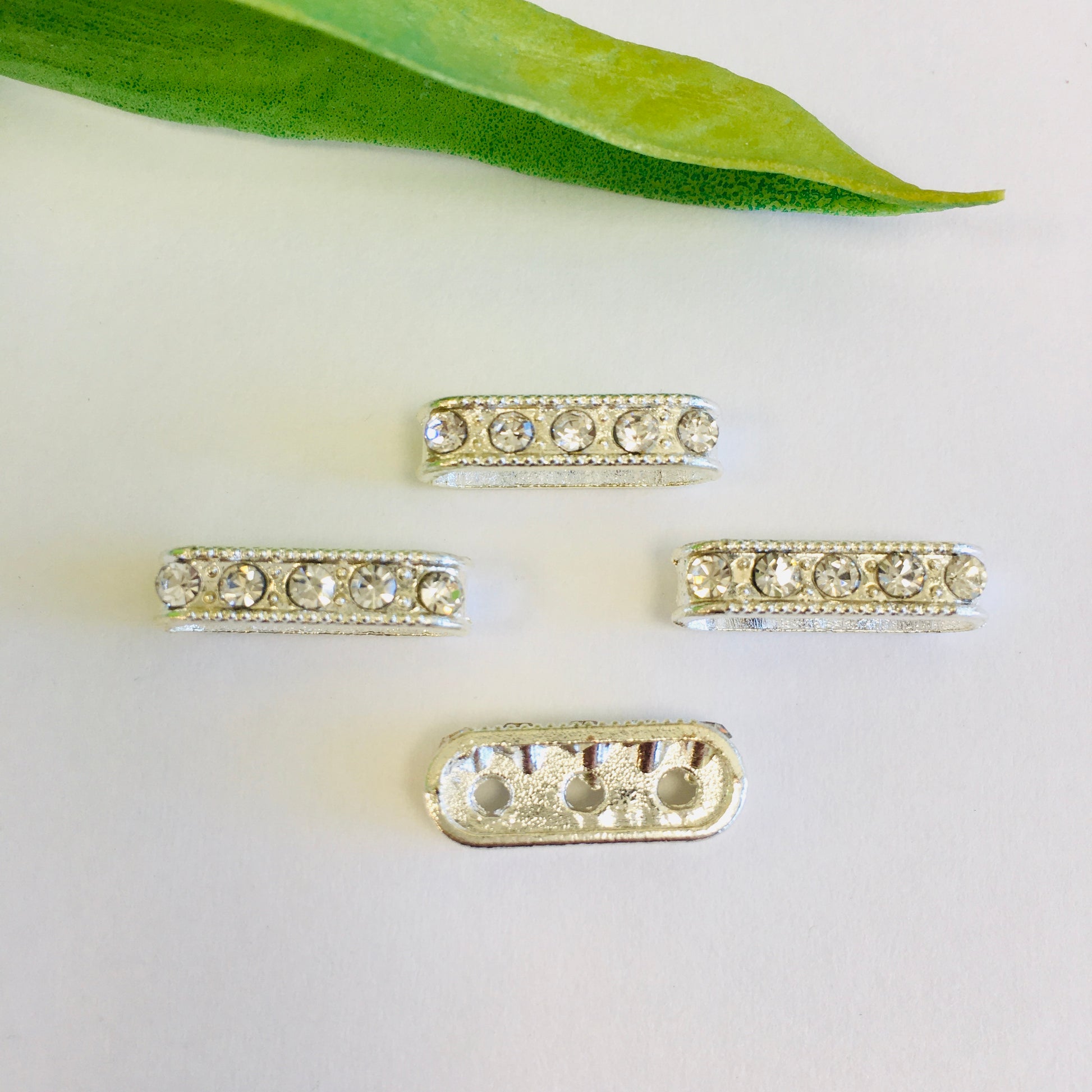 Silver Bracelet Spacer Bars | Bellaire Wholesale