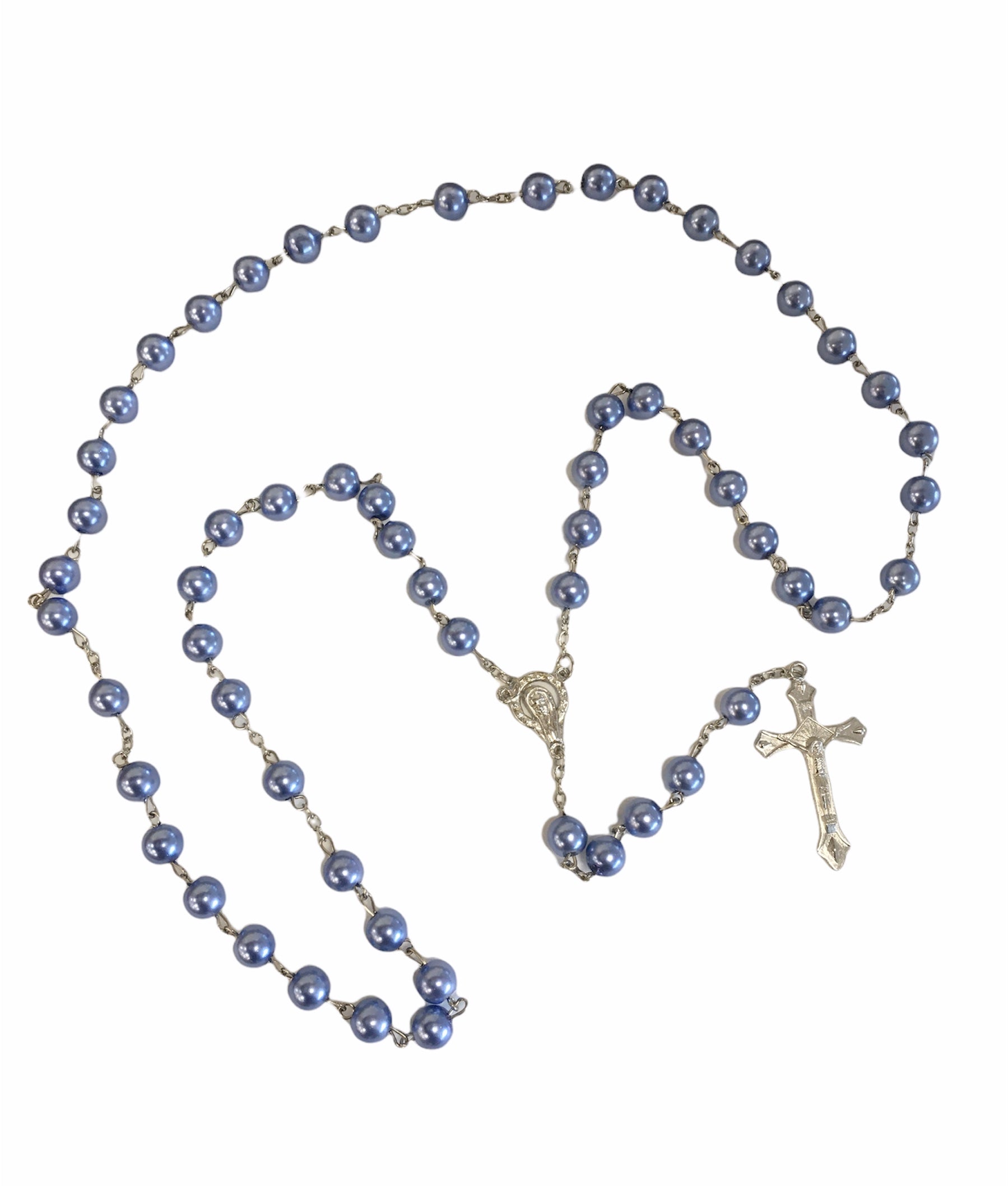 Pearl Long Rosary Necklace | Bellaire Wholesale