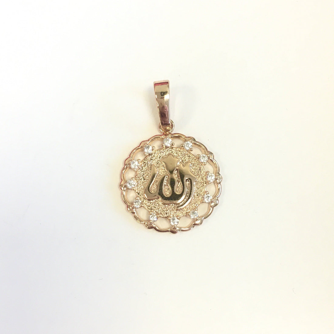 18k Gold Plated Allah Pendant | Bellaire Wholesale