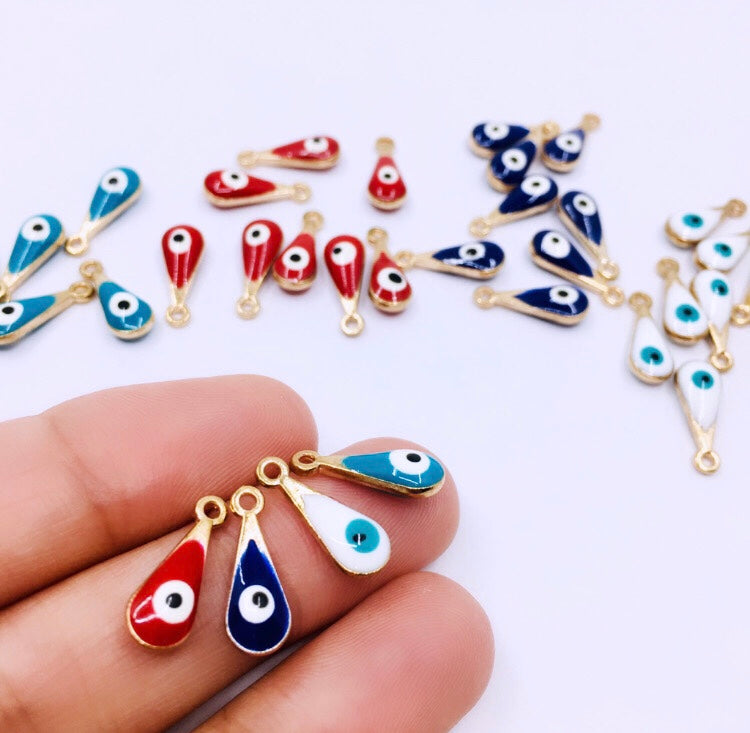 Tear Drop Evil Eye Charm | Bellaire Wholesale