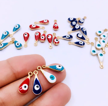 Tear Drop Evil Eye Charm | Bellaire Wholesale