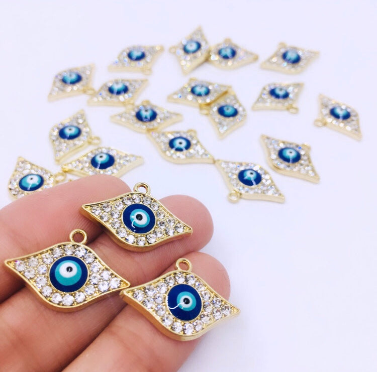 Evil Eye Charm, Eye Shaped | Bellaire Wholesale