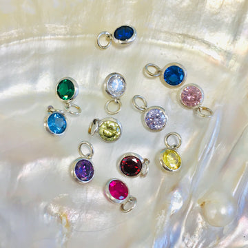 Sterling Silver Birth Stone charms | Bellaire Wholesale