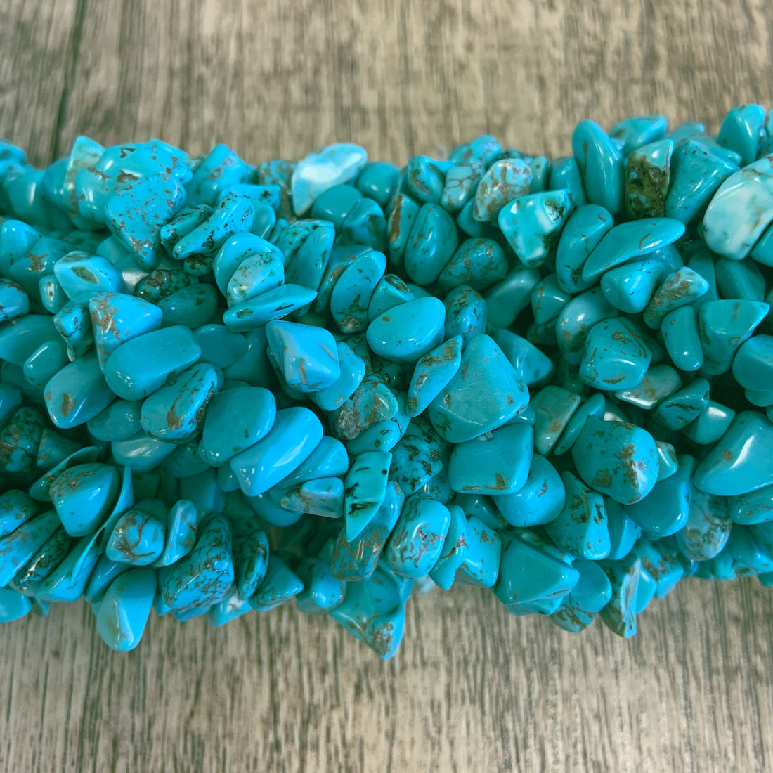 Blue Howlite Chips Beads | Bellaire Wholesale