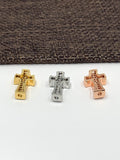 CZ Micro Pave Cross Beads | Bellaire Wholesale