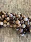 Brown Zebra Jasper Beads | Bellaire Wholesale