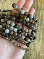 Brown Fossil Gemstone Beads | Bellaire Wholesale