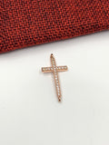 Cross CZ Gold/ Silver/ Rose gold Cross Connector