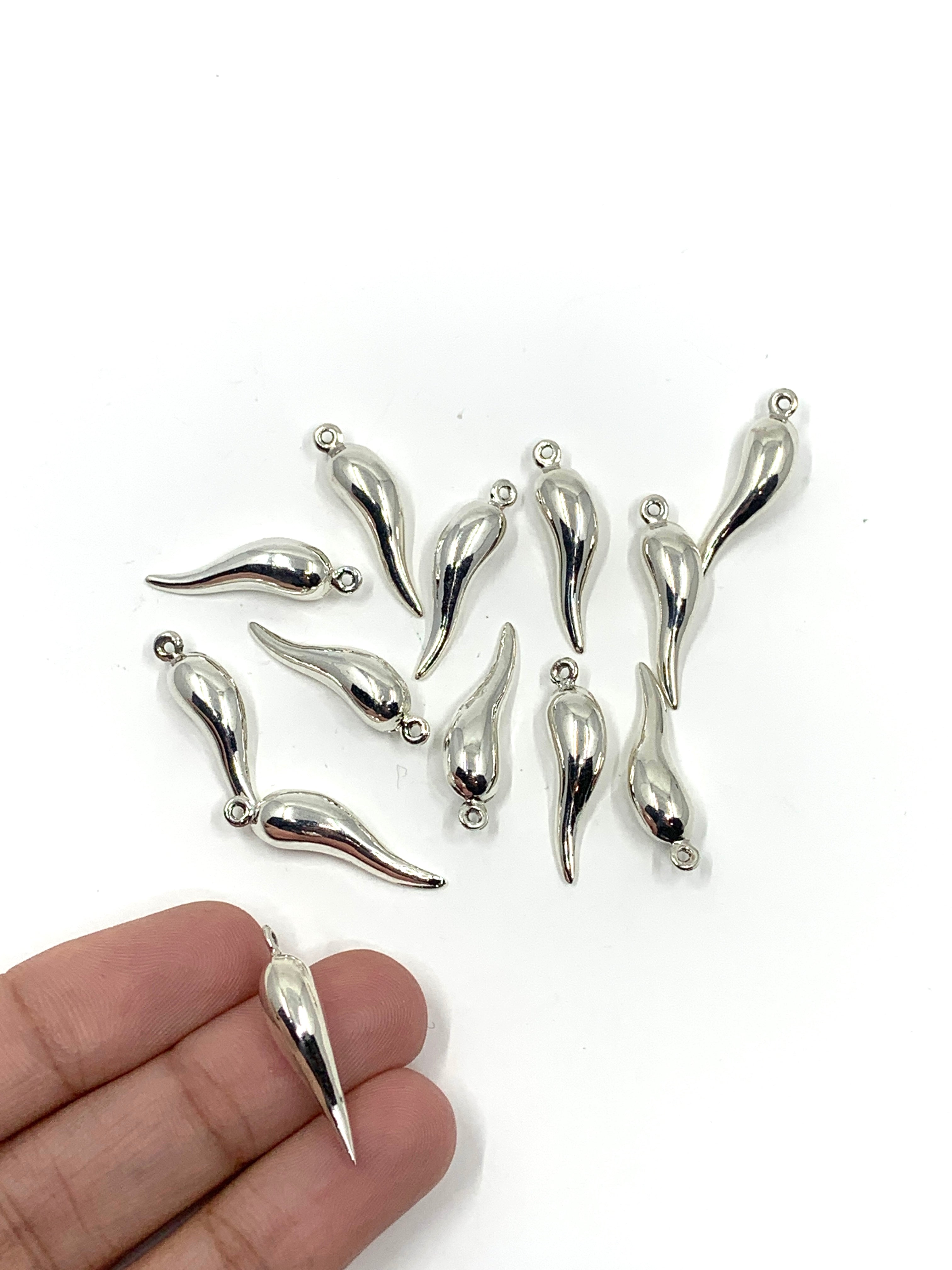 Sterling Silver Horn Charm | Bellaire Wholesale
