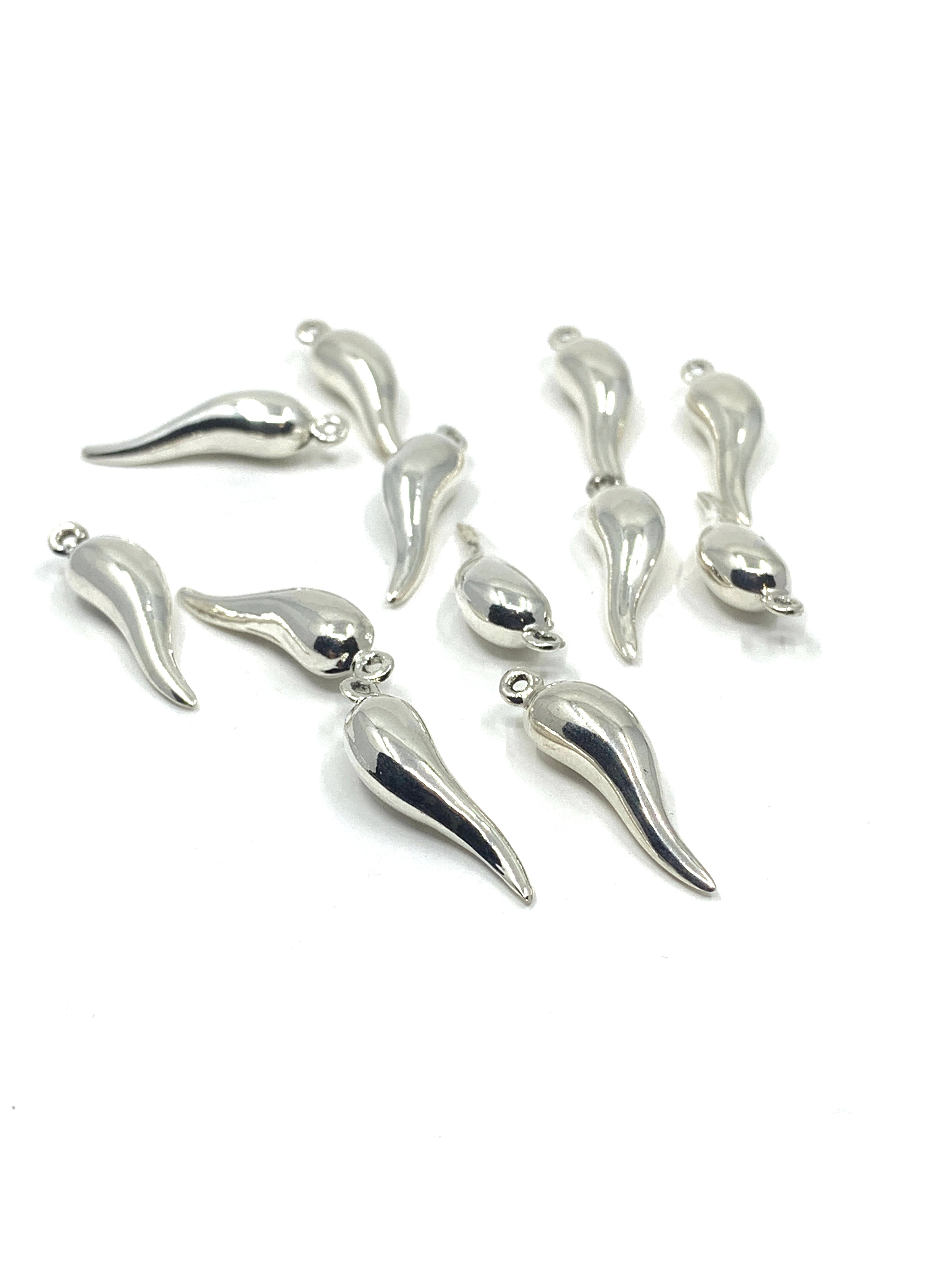 Sterling Silver Horn Charm | Bellaire Wholesale