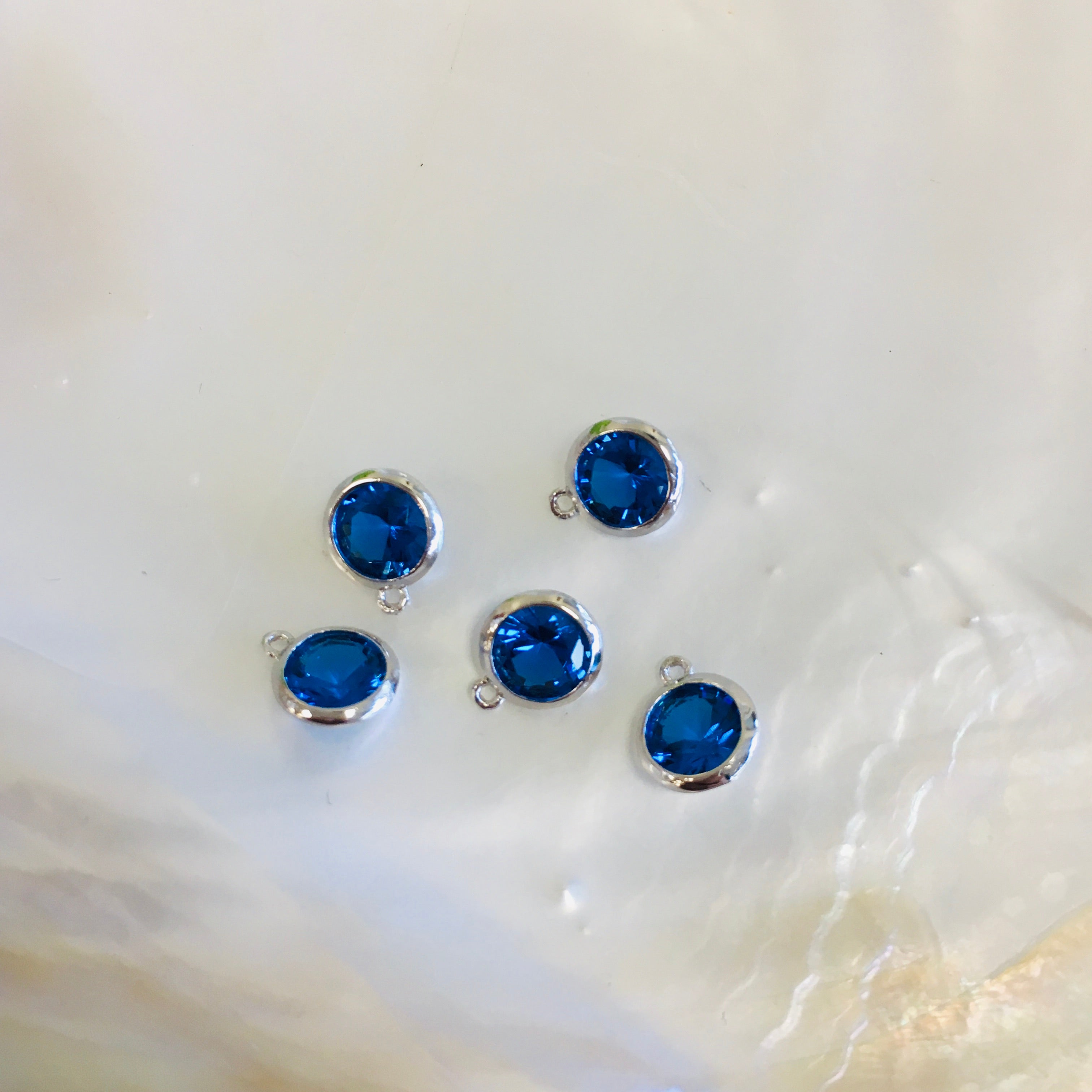 Sterling Silver Birth Stone charms | Bellaire Wholesale