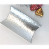 Pillow Candy Box, Silver | Bellaire Wholesale