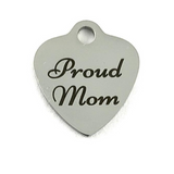 Proud Mom Custom Charms | Bellaire Wholesale