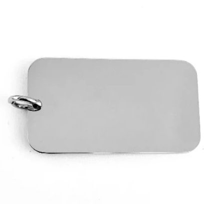 My Own Saying Rectangle Engraved Charm | Bellaire Wholesale