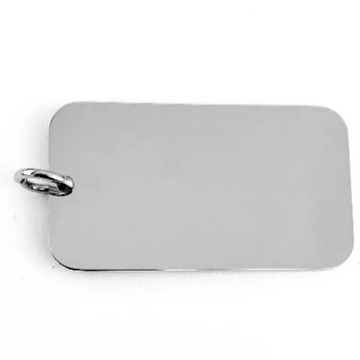My Own Saying Rectangle Engraved Charm | Bellaire Wholesale