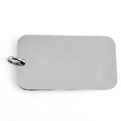 Believe in Yourself Rectangle Engraved Charm | Bellaire Wholesale