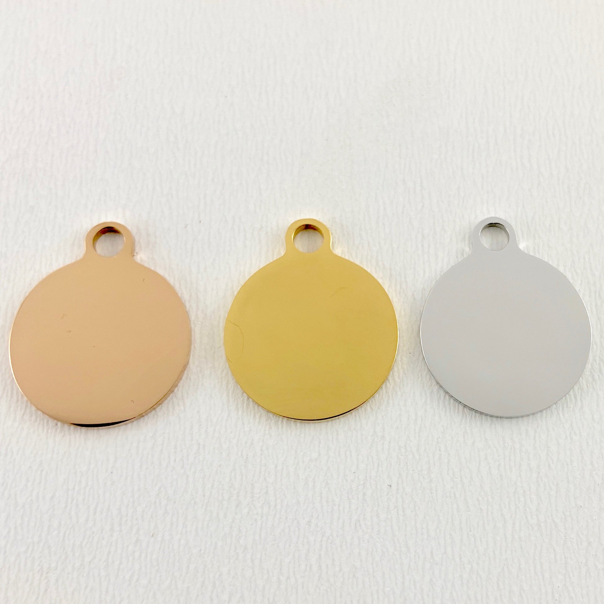 Your Own Text Custom Laser Engraved Charm | Bellaire Wholesale