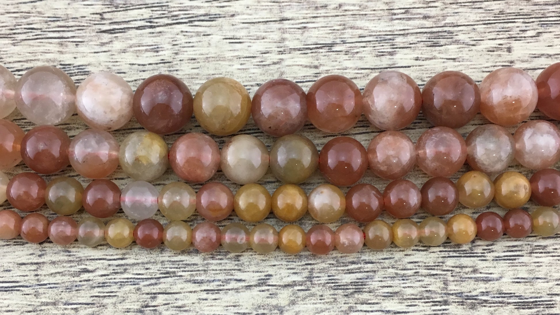 8mm Rutilated Quartz Bead | Bellaire Wholesale