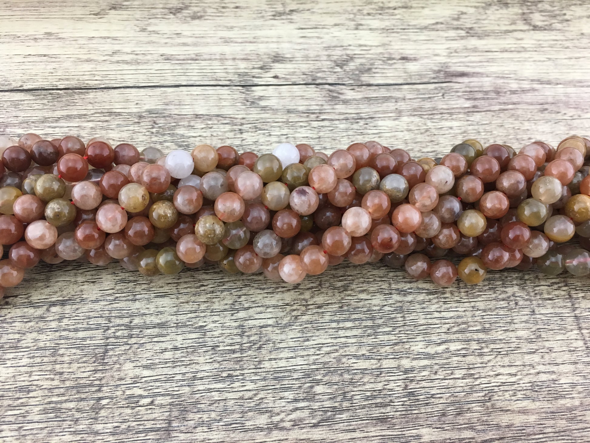 10mm Rutilated Quartz Bead | Bellaire Wholesale