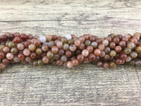 4mm Rutilated Quartz Bead | Bellaire Wholesale