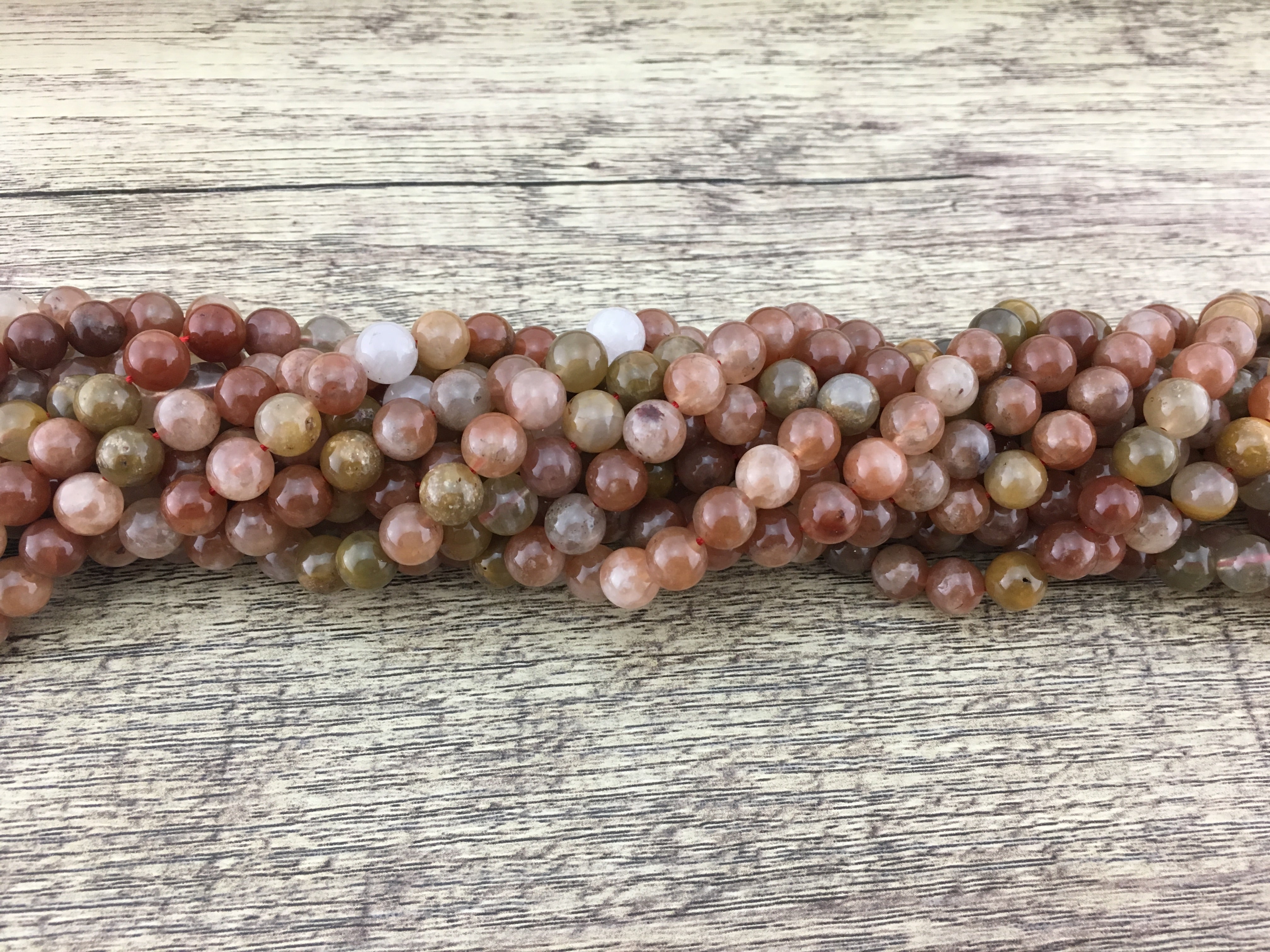 6mm Rutilated Quartz Bead | Bellaire Wholesale