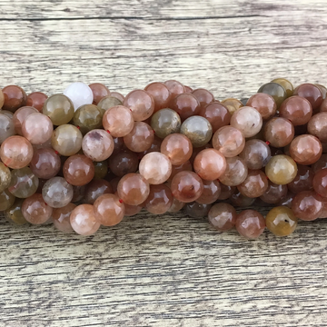 6mm Rutilated Quartz Bead | Bellaire Wholesale
