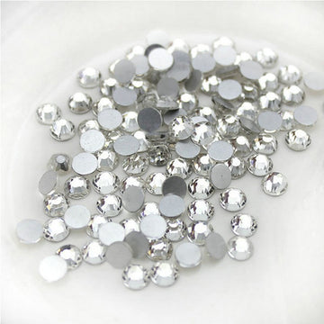 Sparkly  Flatback SS10 Crystal, Clear | Bellaire Wholesale