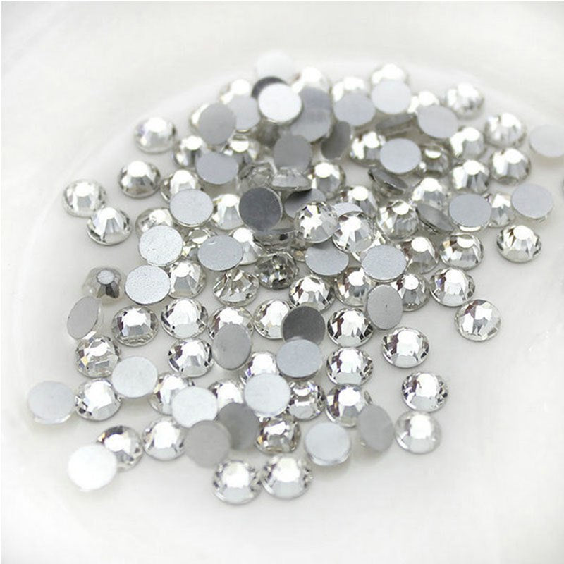 Sparkly  Flatback SS10 Crystal, Clear | Bellaire Wholesale